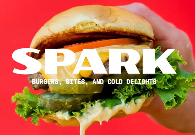 logo for Spark Burger